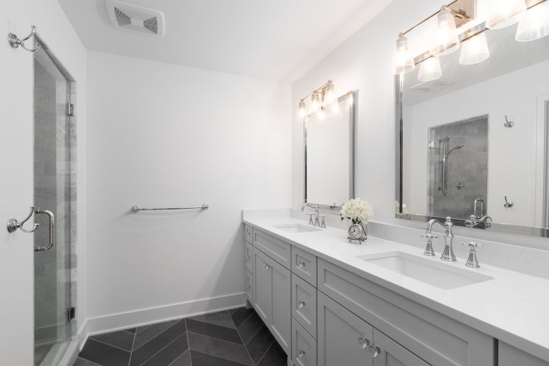 Double Vanity with Storage